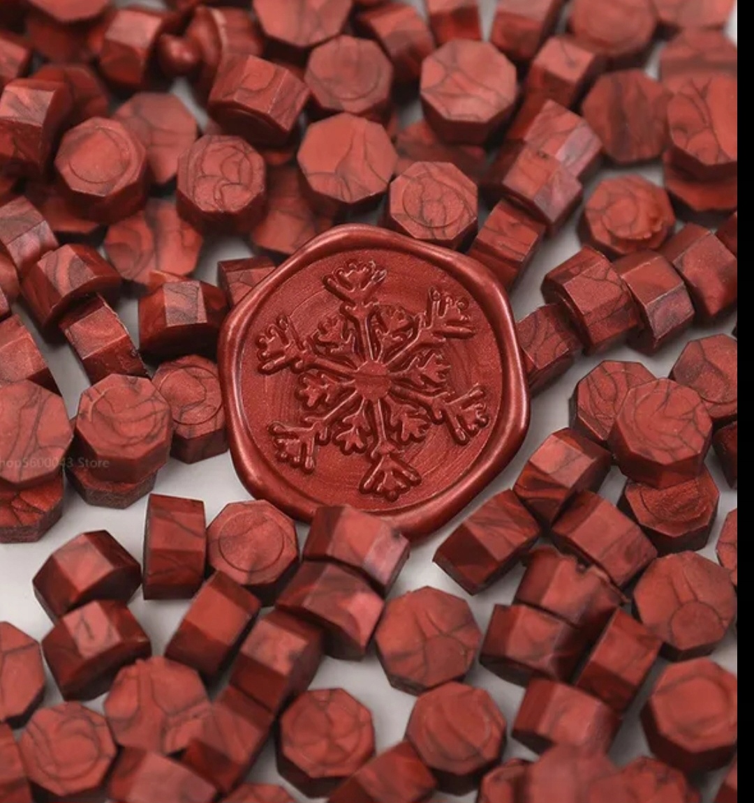 Wosk - Lak do pieczęci 25 szt. Czerwone wino