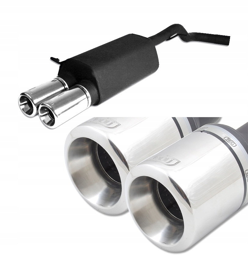 129-204/17-1 - Спортивный глушитель VW GOLF IV hatchback 1.9 TDI ULTER