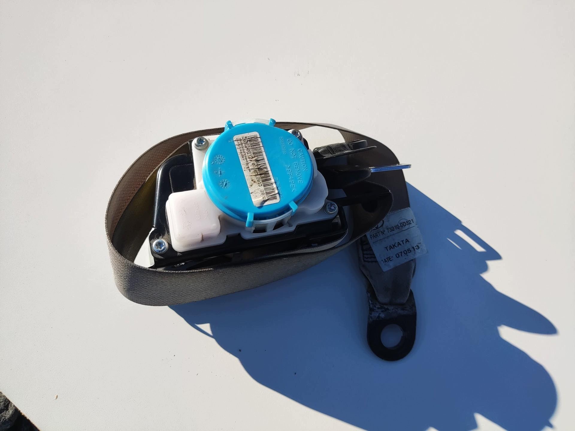 dashboard console airbag airbag tension belts SENSOR TOYOTA YARIS III 2011-2014