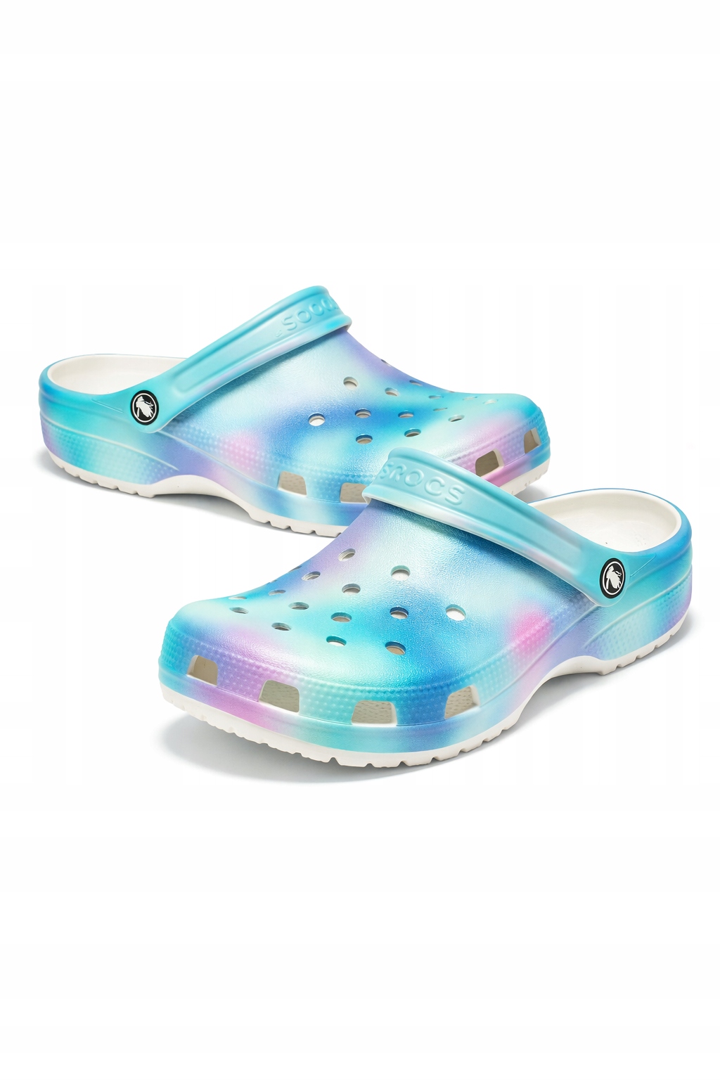 Crocs Casual Barevné Nazouváky Na Léto S Otvory 38-39 I2A