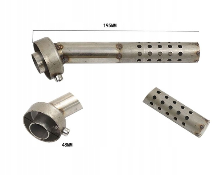 DB KILLER DO WYDECHU 48mm WYCISZENIE MUFFLER SILENCER WKŁAD WYTŁUMIENIE