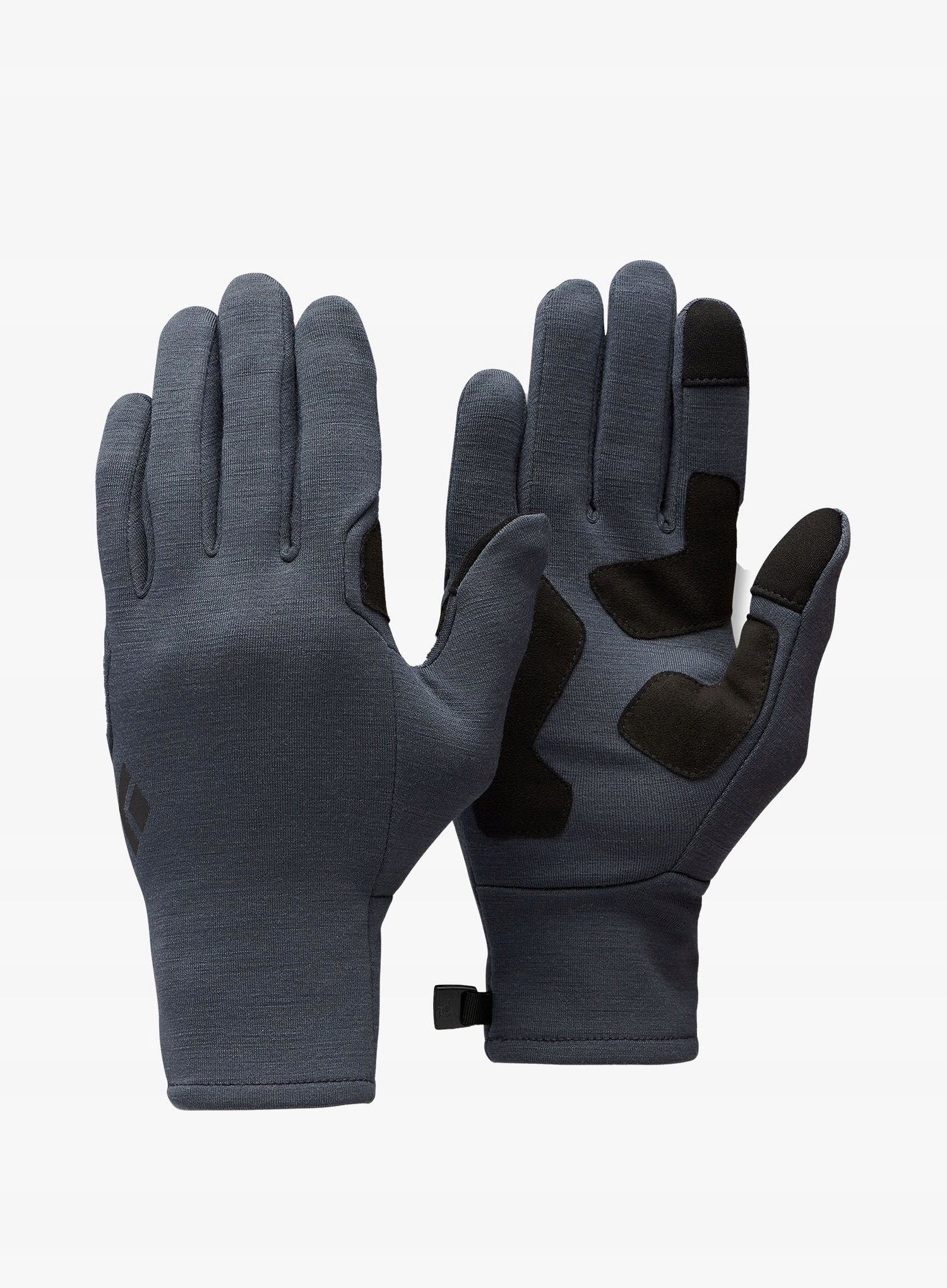 Vlněné rukavice Black Diamond Heavyweight Wool Liners charcoal XL