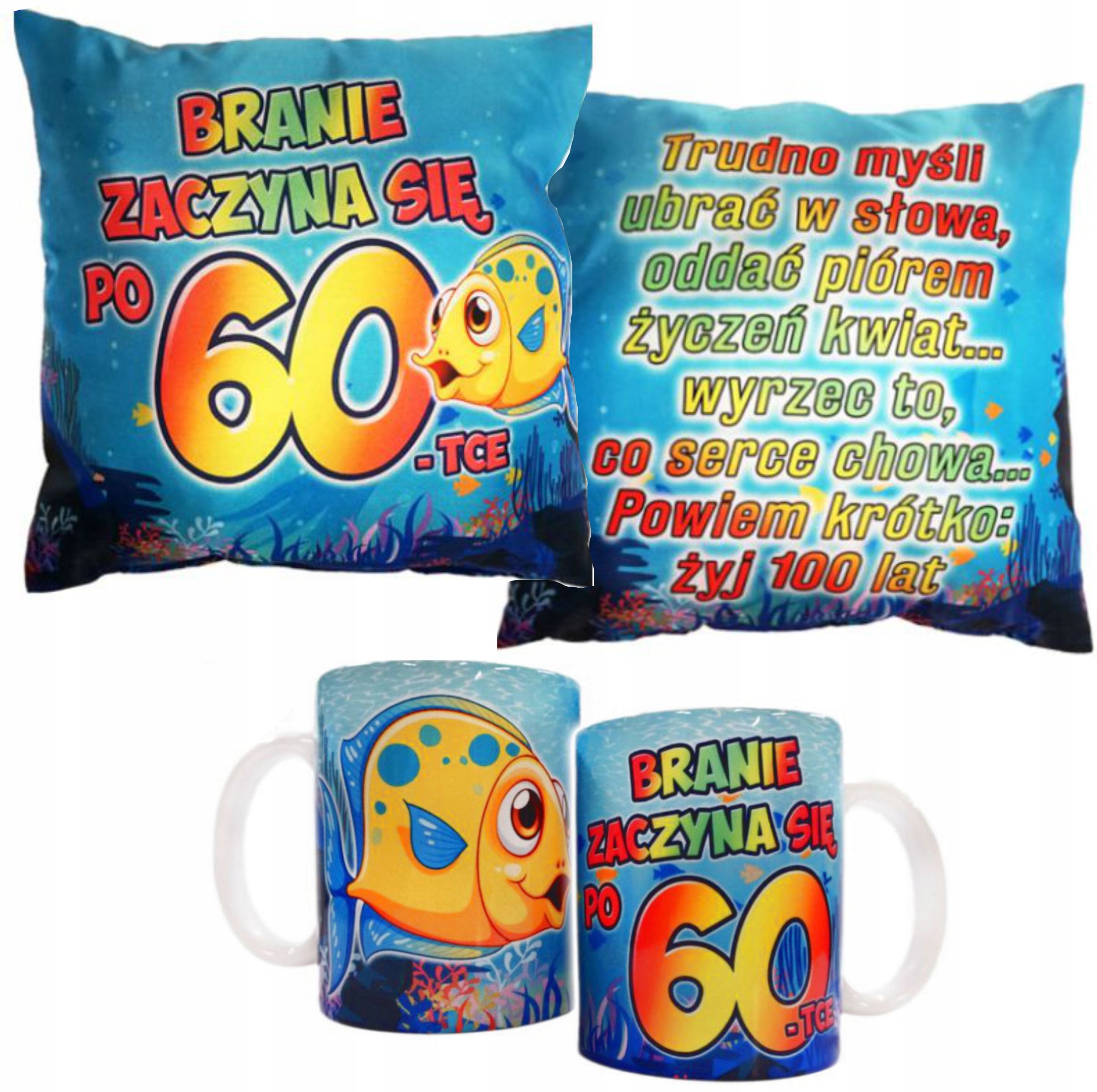 

Poduszka I Kubek na Urodziny 18 30 40 50 60