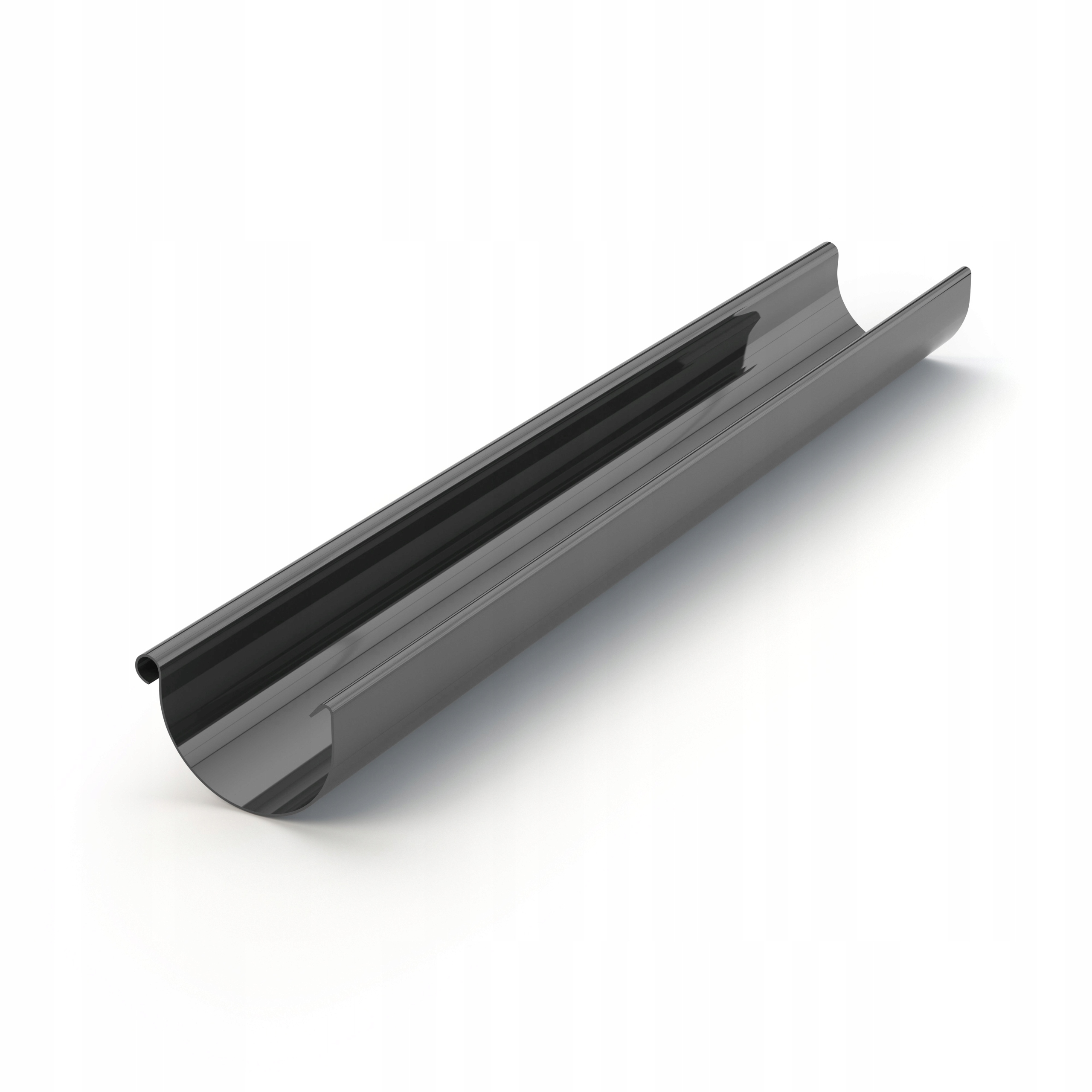 GAMRAT PVC RYNNA 125 2M ANTRACYT 7016 system 125/90