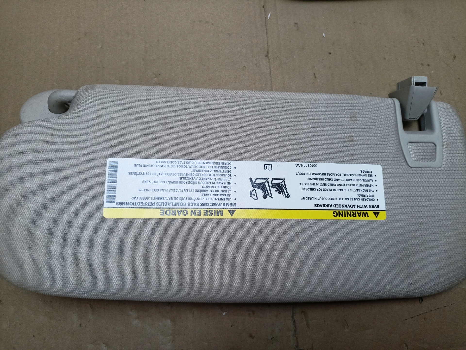 Blende Abdeckung przeciwsloneczna Dodge Durango 3 2012