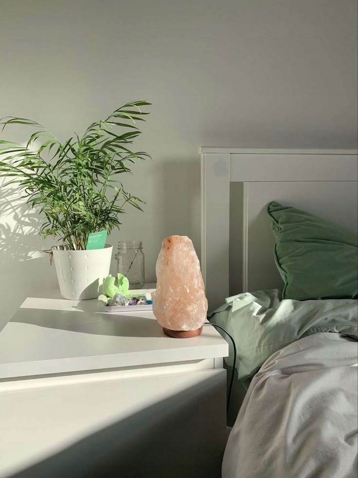 LAMPA SOLNA SÓL HIMALAJSKA 1-2 kg JONIZATOR Lampka Naturalna na PREZENT Maksymalna waga 2 kg