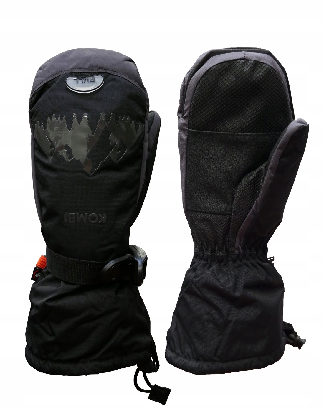 Rękawice 3-w-1 dziecięce Kombi Magnetic Digi Junior Czarny M