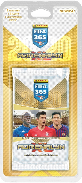 Panini Fifa 365 2020 Blister saszetki karty 5 1