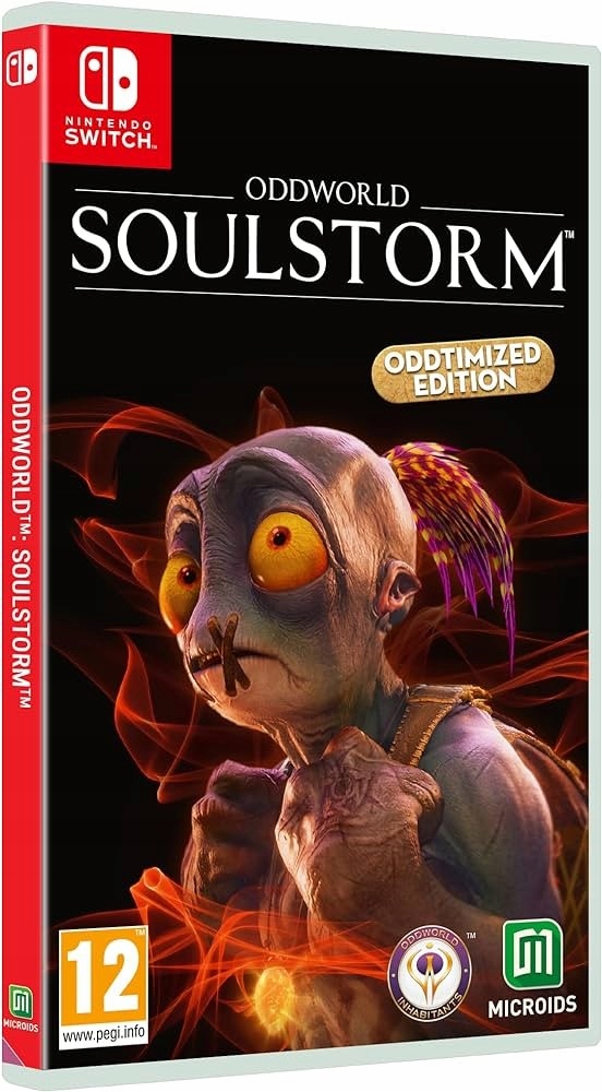 Oddworld Soulstorm Oddtimized Edition Nintendo Switch Wydanie pudełkowe