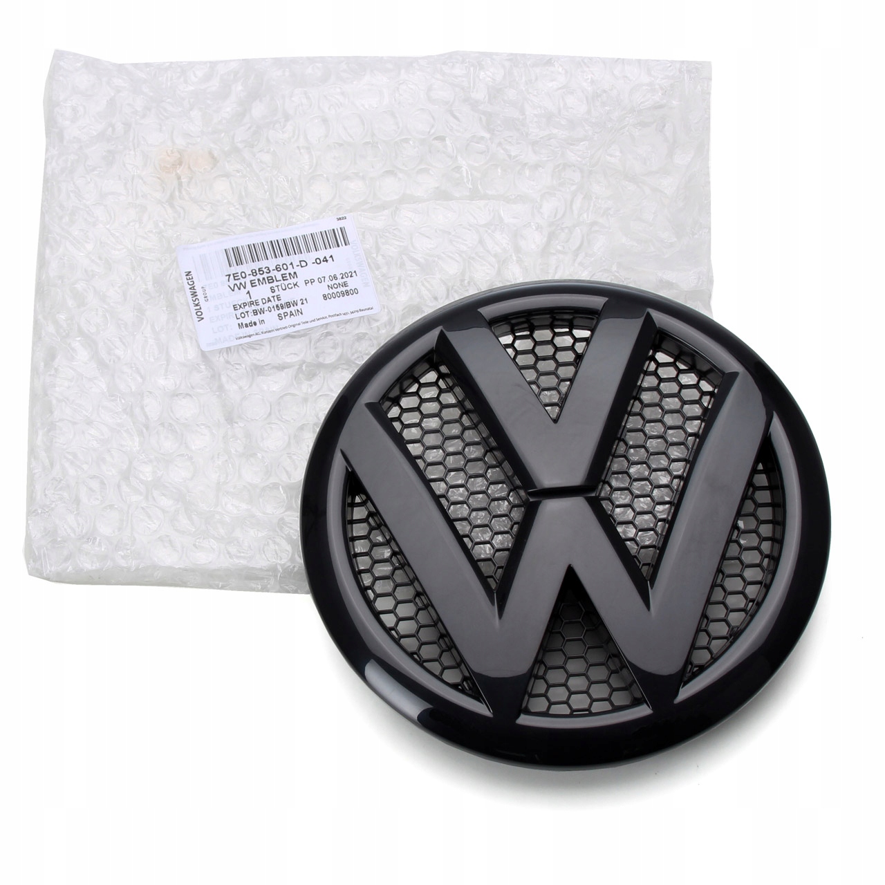 Emblém znak na Na Mriežku Predná časť Vw Transporter T5 7E0853601D