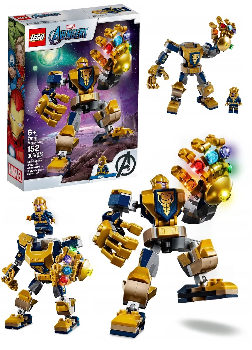 

Lego Heroes 76141 Mech Thanosa Klocki