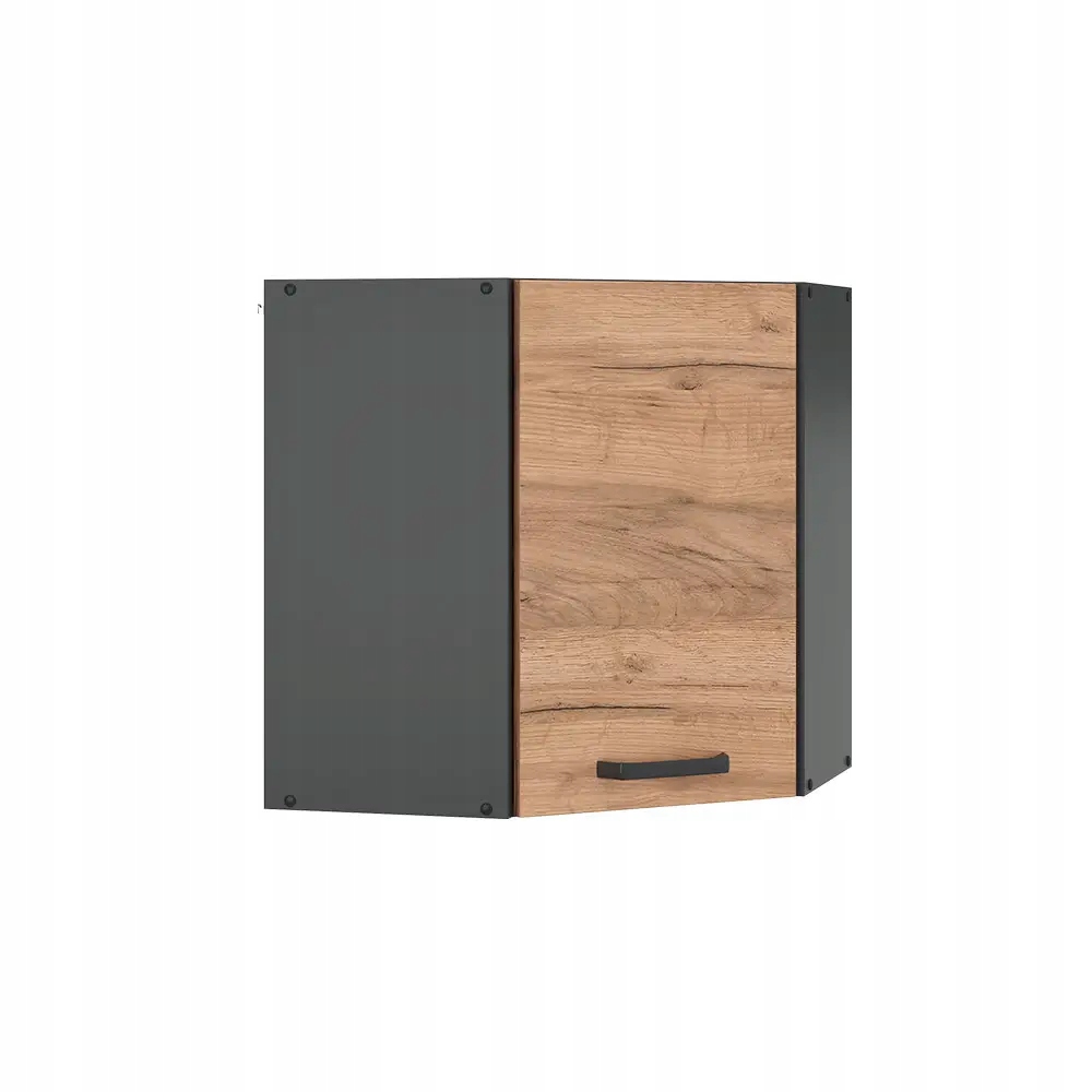 NAROŻNA SZAFKA R-LINE 57 DĄB/ANTRACYT VICCO