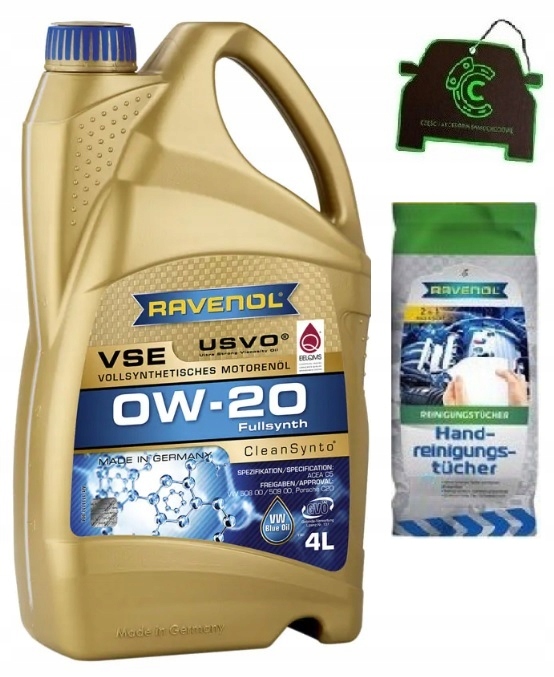 RAVENOL 0W20 VSE CLEANSYNTO USVO C5 508.00 - 4L