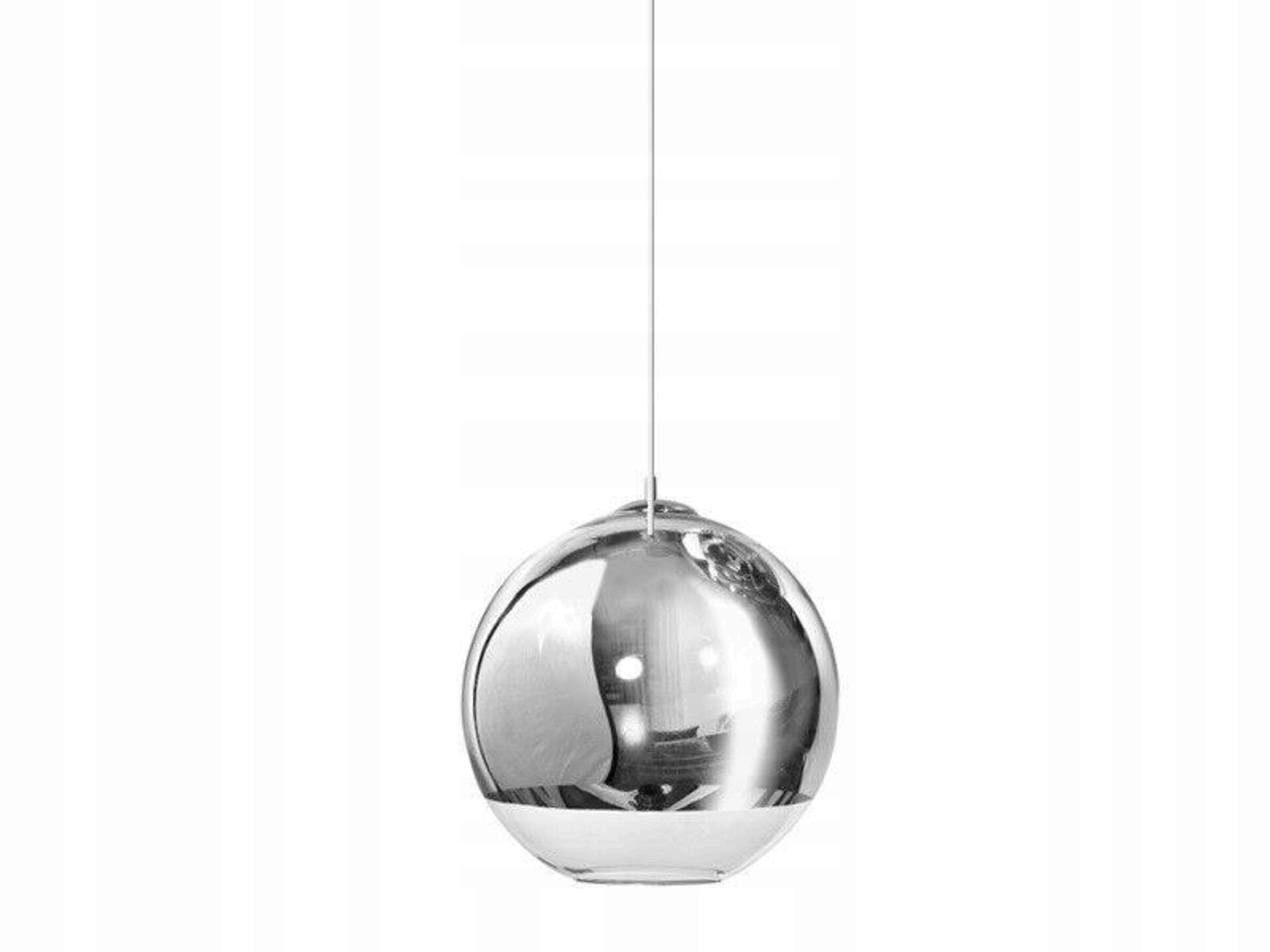 AZzardo Silver Ball závěsné svítidlo 1x E27 60W bez zdroje 40cm IP20, chrom