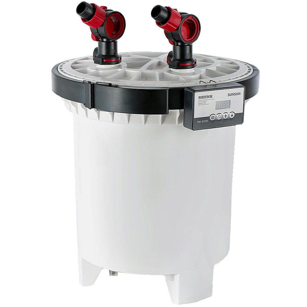 Levně Vnější Filtr Kubelek Uv LCD Akvárium Velké 1800-4600L/H 9W Uv-c