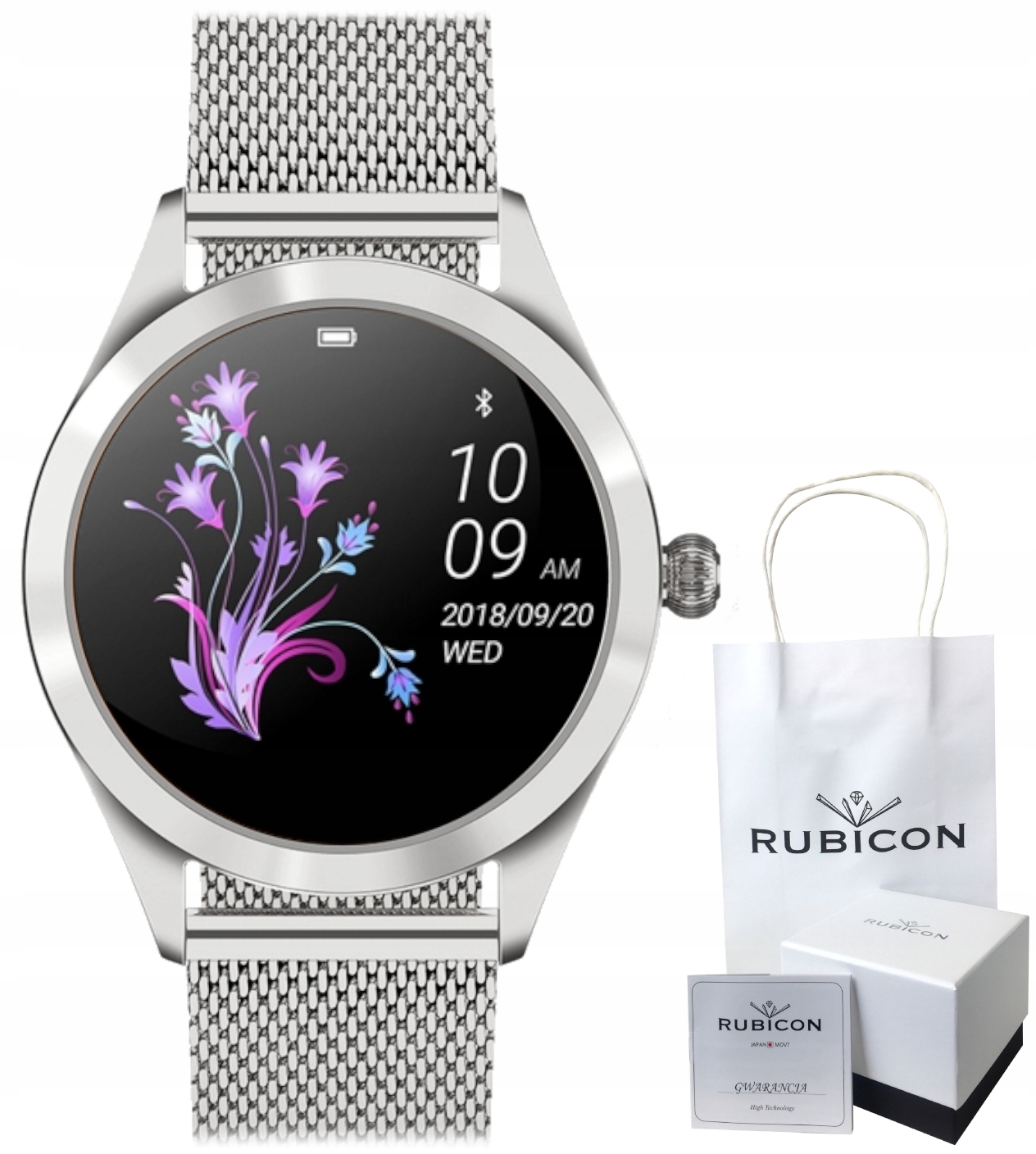 

SmartWatch zegarek damski Kroki Sen Puls Sms Sport