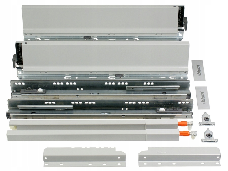 Blum Tandembox 500 mm Vysoký S Relingom Bok Antaro