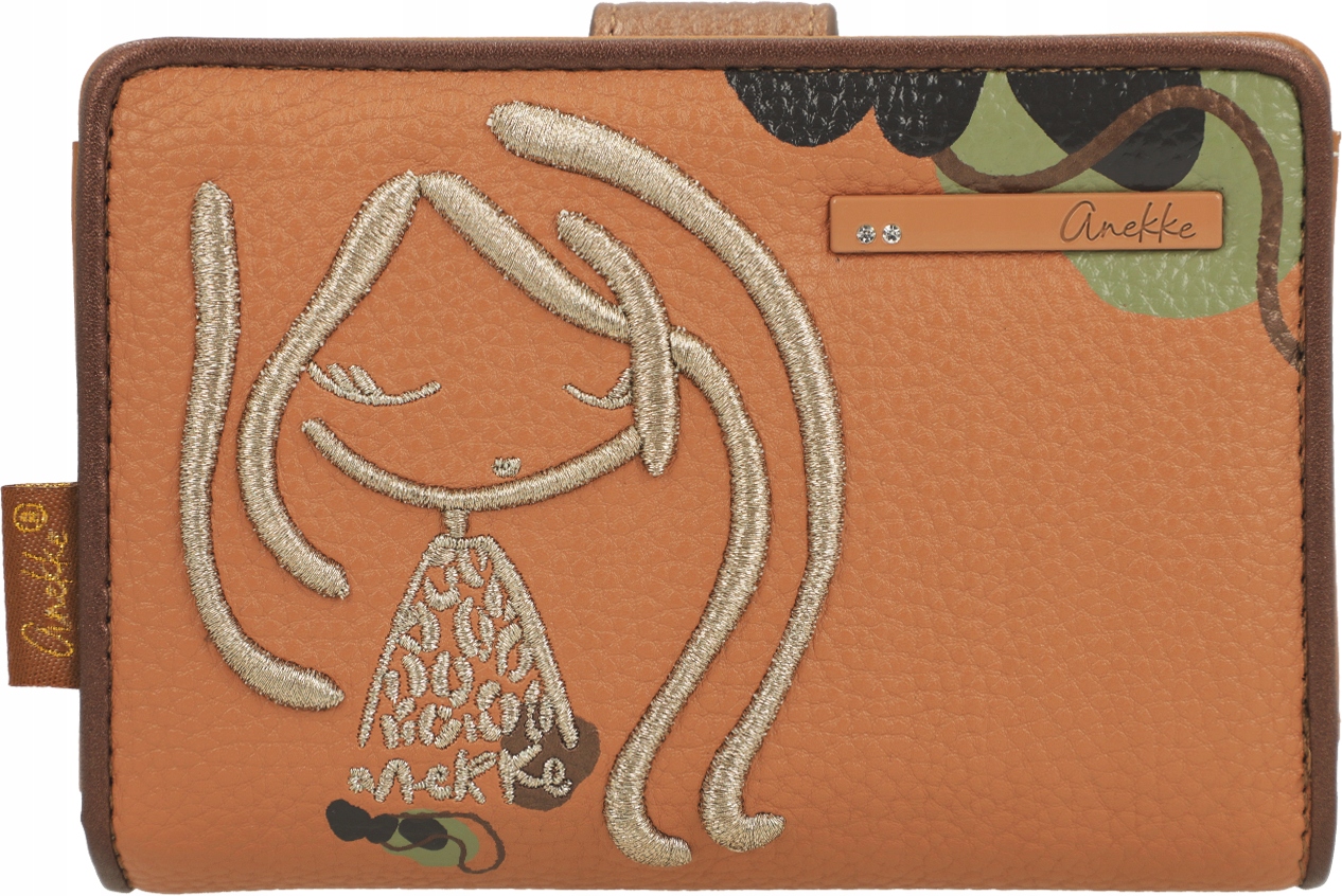 A54 Anekke Gaia Sophia Muse średni portfel na zamek portmonetka