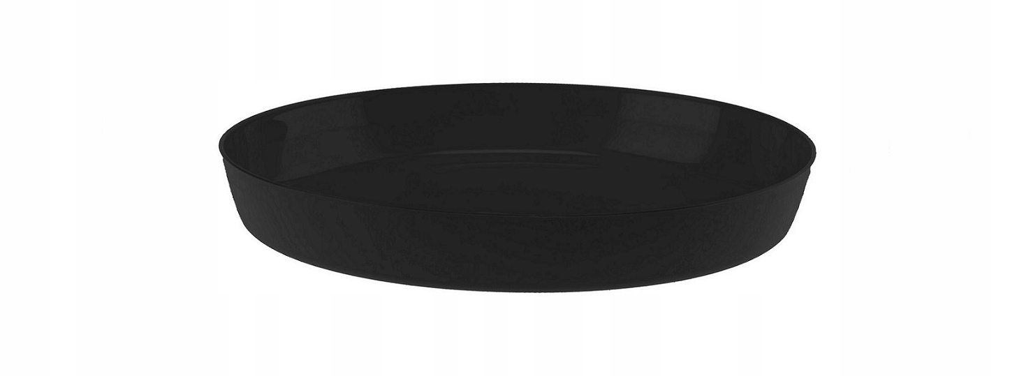 

Podstawka pod doniczkę Aga 14,5 cm czarna połysk