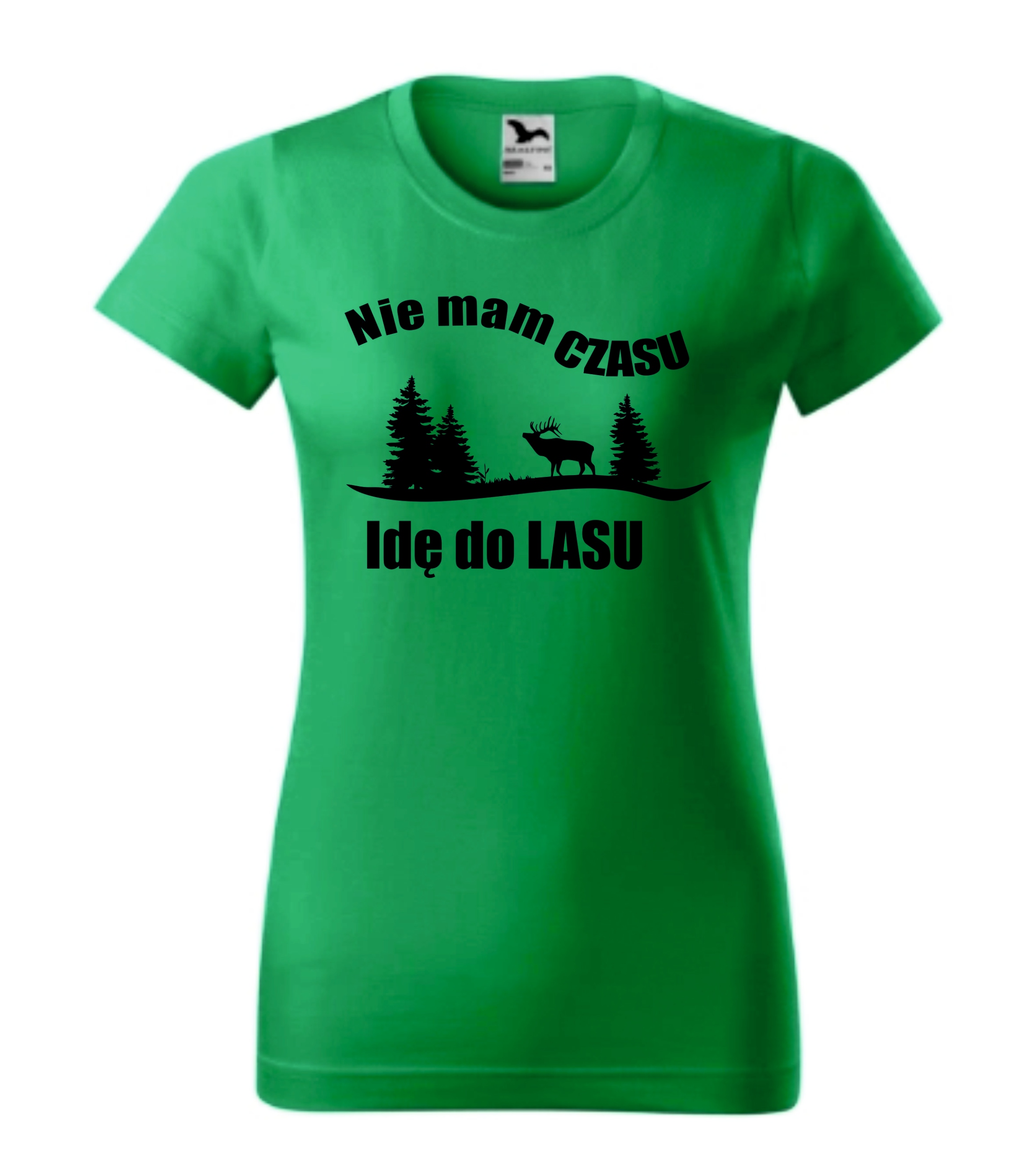 

Koszulka nie mam czasu idę do lasu prezent