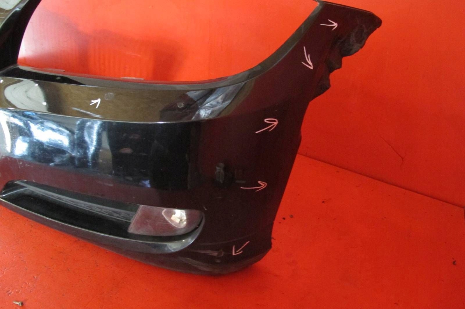 BMW 3 E90 E91 2010r bumper front black SCHWARZ BLACK SAPPHIRE METAL 475
