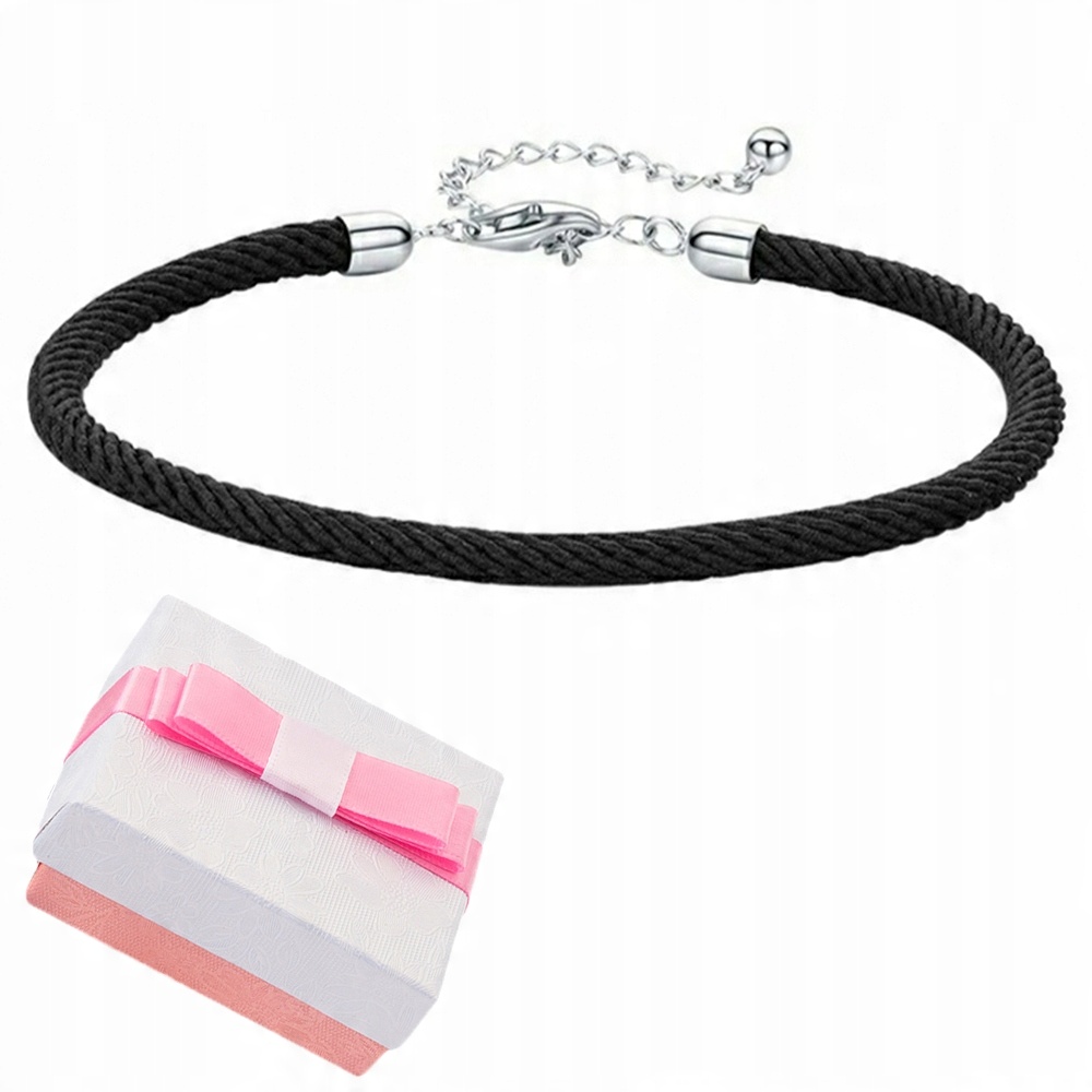 

Bransoletka Modułowa Czarna Charms Srebro 925