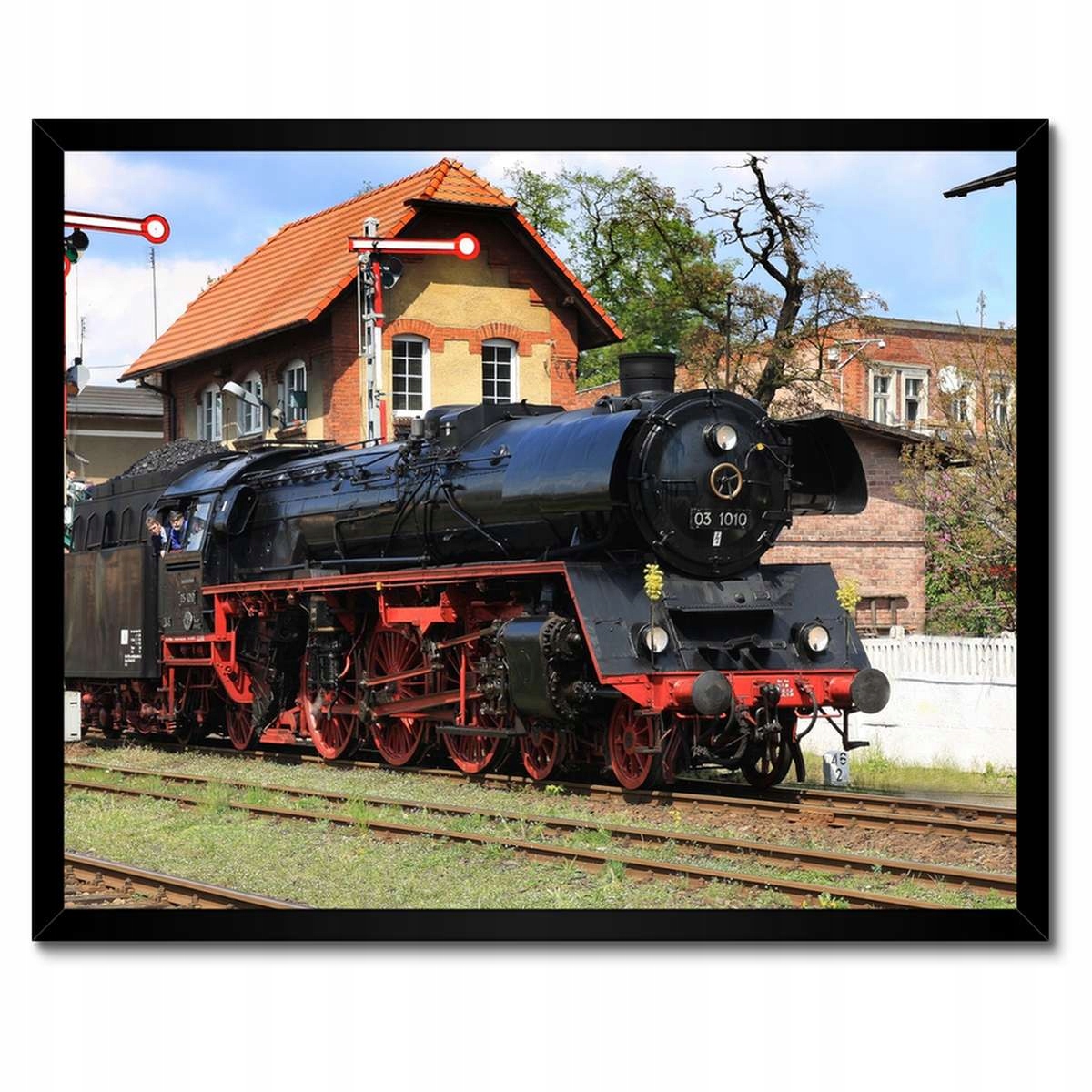 Plakáty v rámu 50x40 Přehlídka parníků Wolsztyn