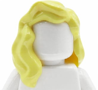 

Lego włosy figurki damskie, blond, długie