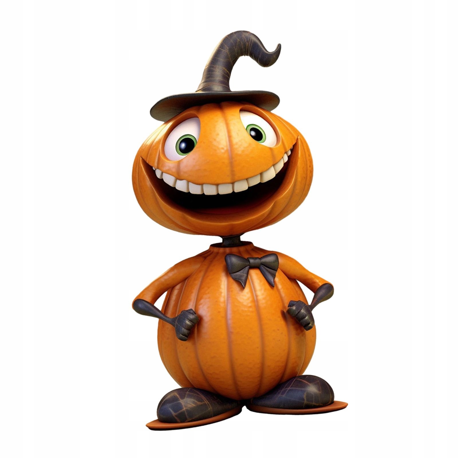 Śliczna dynia męska figurka Halloween miniaturowa lekka blat w stylu B Producent bez marki