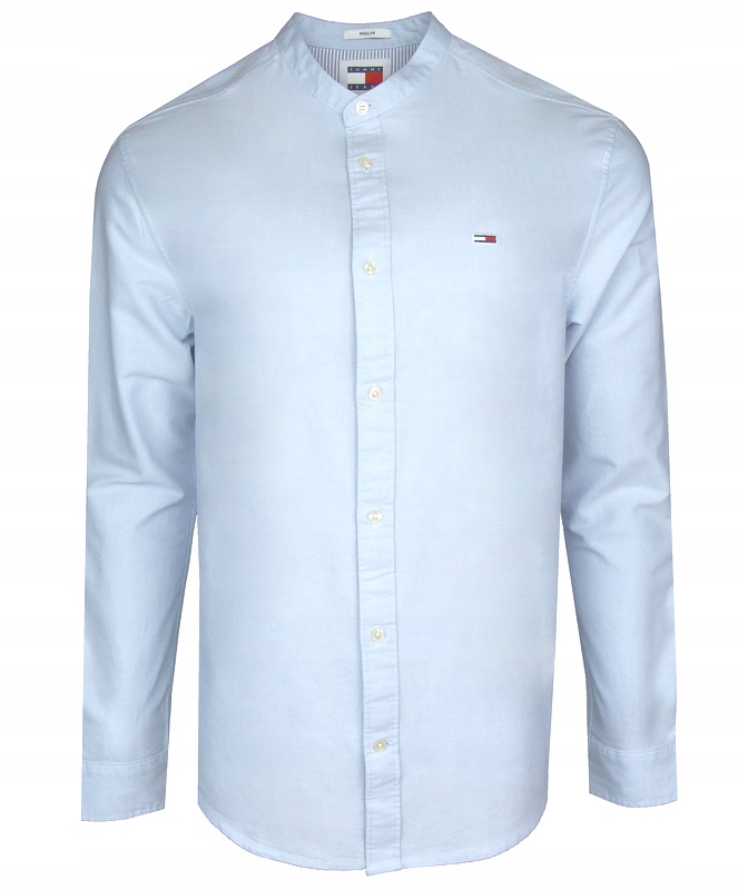 Tommy Jeans pánská košile, modrá, XXL