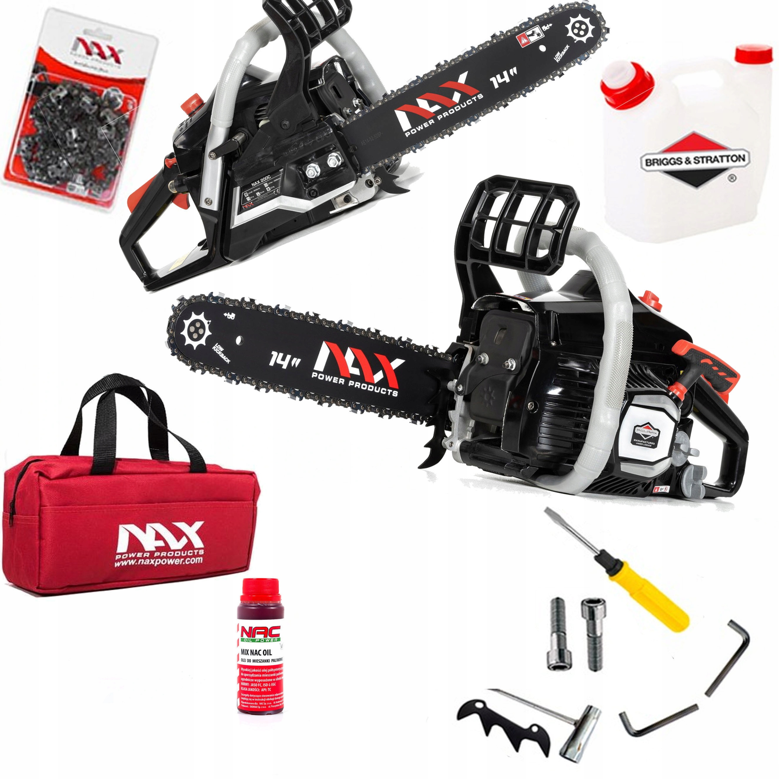 

Nax 200C Piła Pilarka Spalinowa Briggs