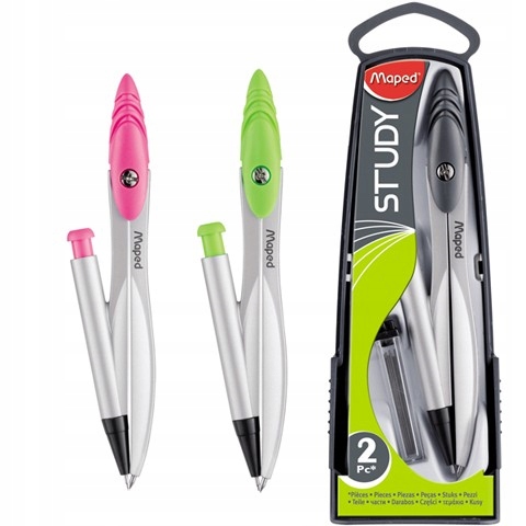 MAPED CYRKIEL MAPED STUDY Z OŁÓWKIEM AUTOMATYCZNYM