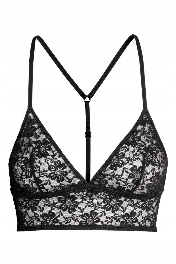 

Biustonosz Miękki 36 S Braletka Koronkowa H&m