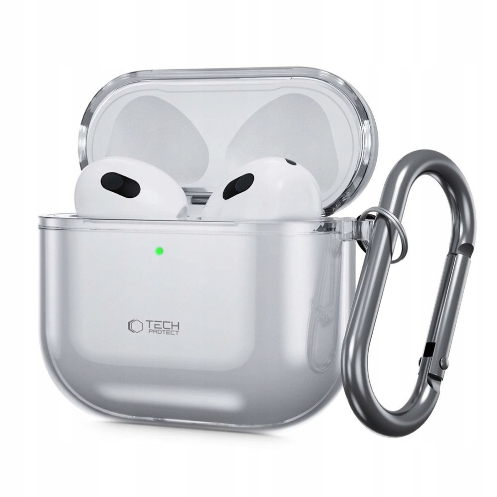 Etui Tech-Protect FlexAir na AirPods 4 szare