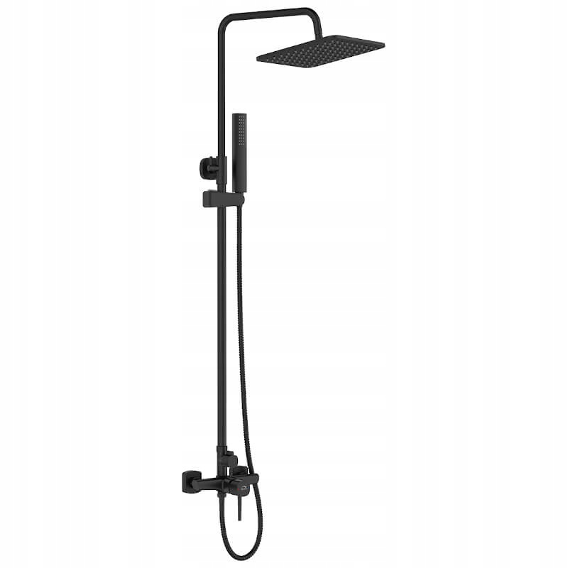 

Kolumna Prysznicowa Z Baterią Natryskową Czarna