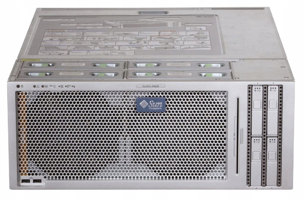 Sunfire X4600 4x2.8DC/32GB/0HDD/DVD/4xPSU