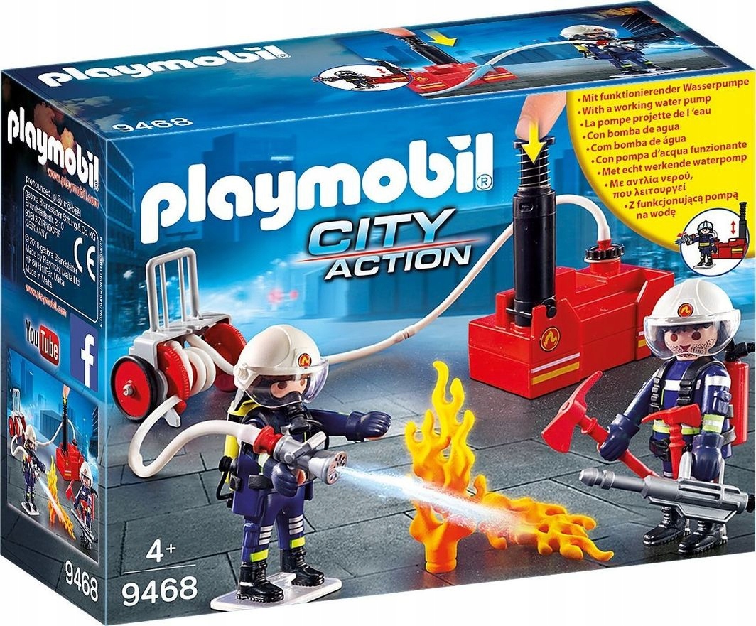 

Playmobil 9468 City Action Strażacy z gaśnicą 4+