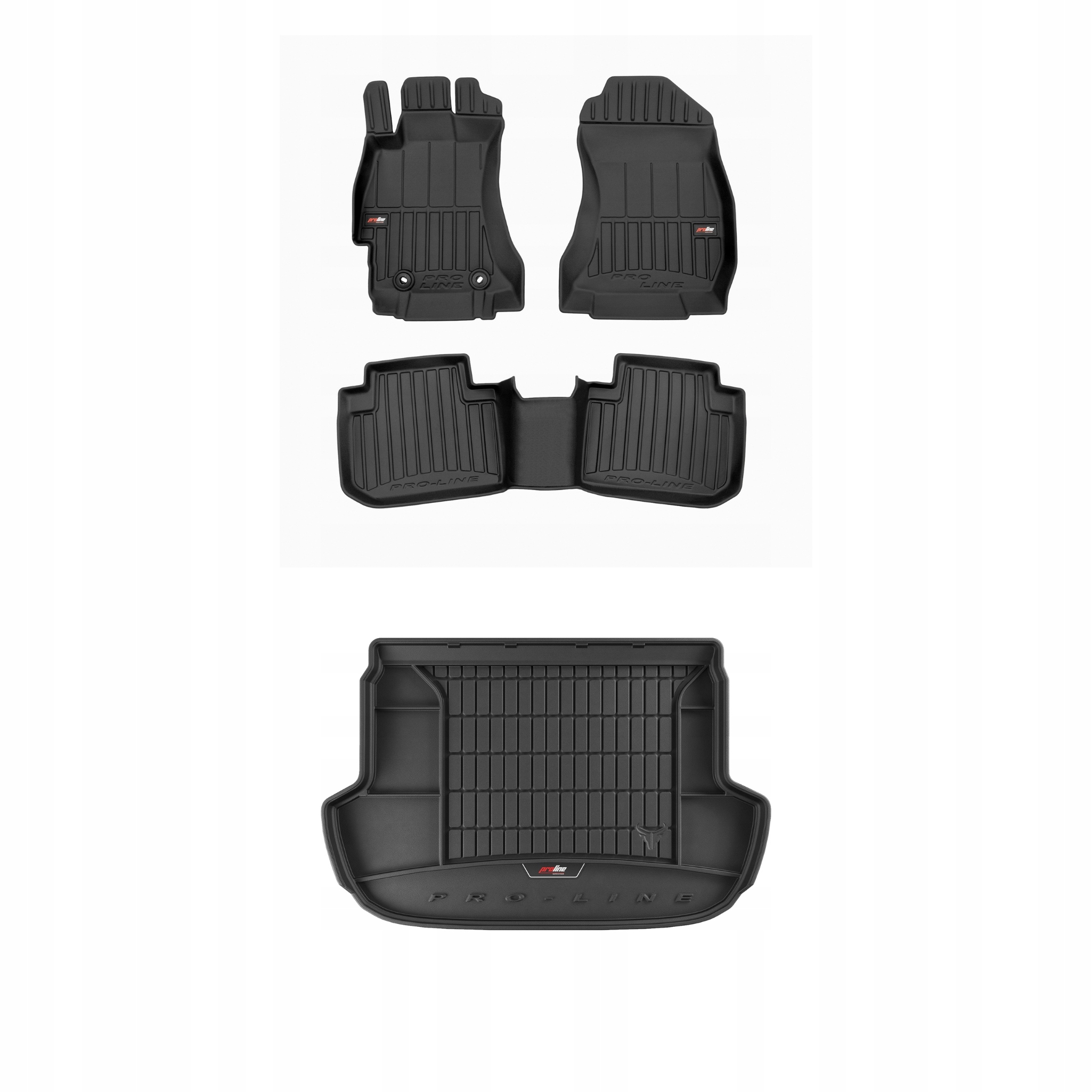 Frogum 3D sada gumových koberců a rohože s logem pro Subaru Forester IV 12-18