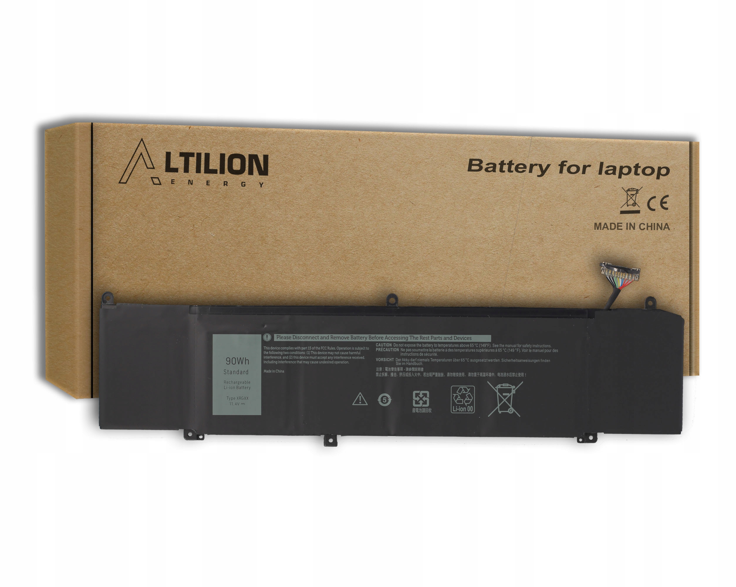 Baterie Altilion Energy Xrgxx je kompatibilní s Dellem