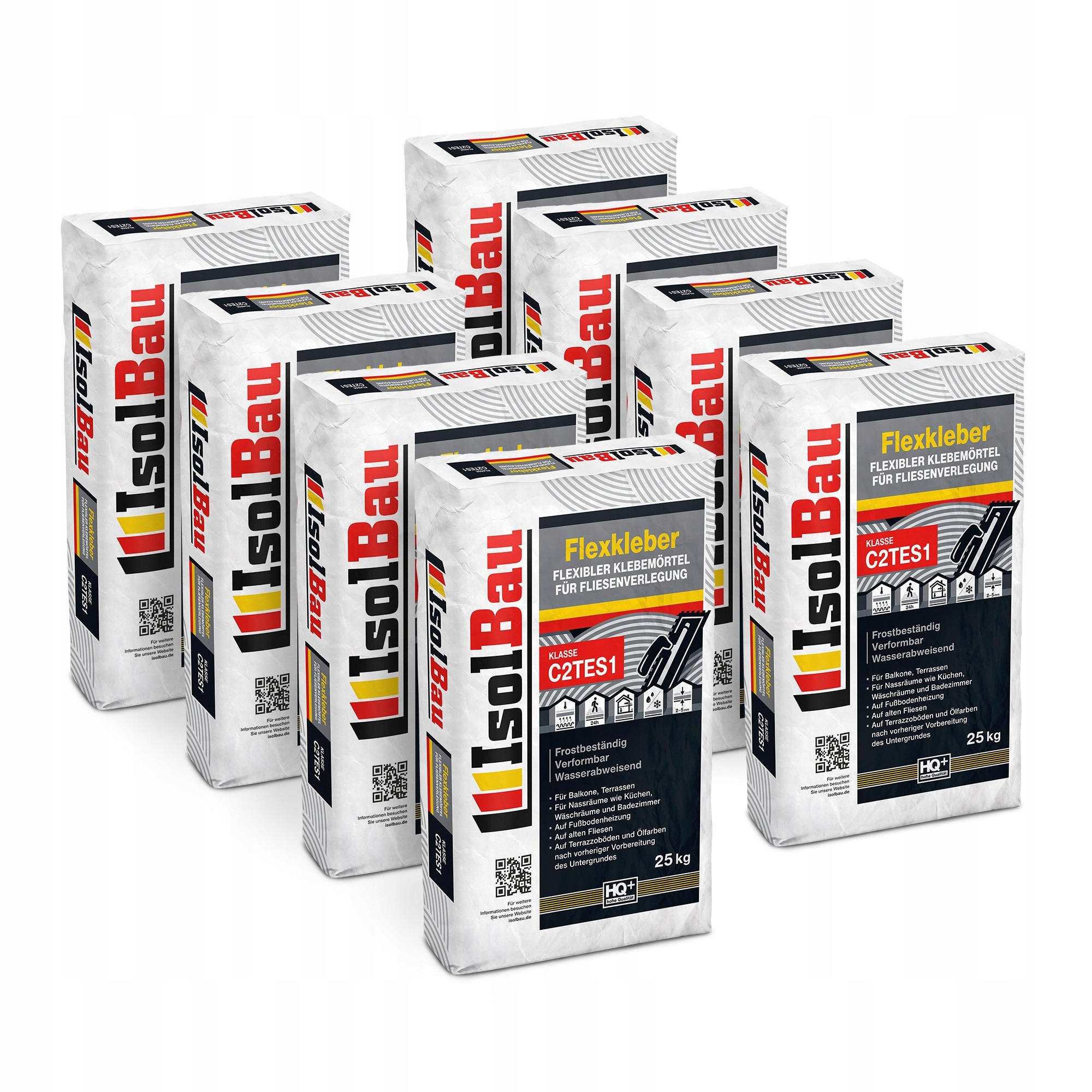 Lepidlo na dlaždice Flexkleber C2TES1 8 x 25 kg Mrazuvzdorné, vysoce elastické