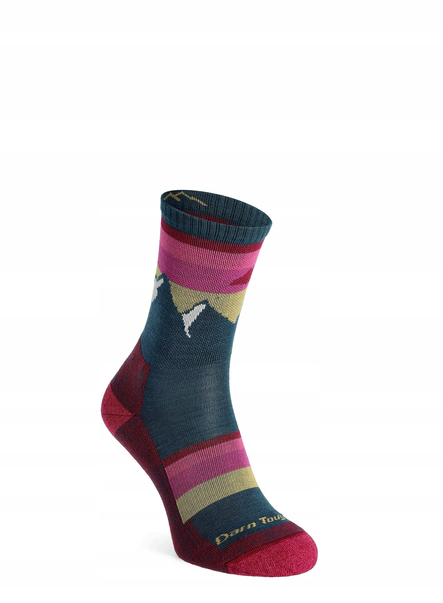 Ponožky Darn Tough Sunset Ledge Micro Crew Lw dark teal, velikost 35-37,5