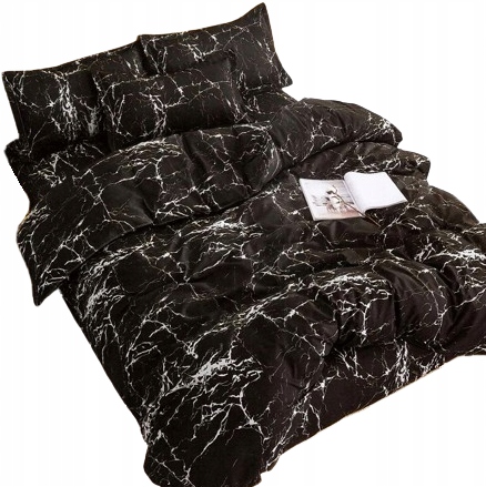 KOMPLET POŚCIELI 160x200 Z PRZEŚCIERADŁEM POŚCIEL 4 CZĘŚCI + PRZEŚCIERADŁO