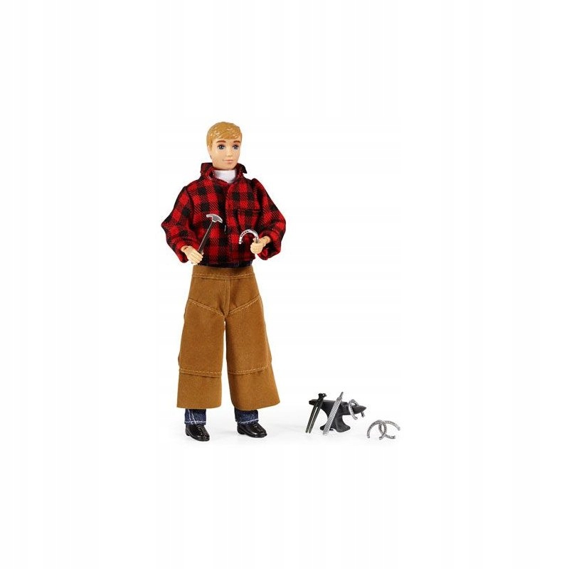 Breyer Traditional 530 Lalka kowal Jake z narzędziami