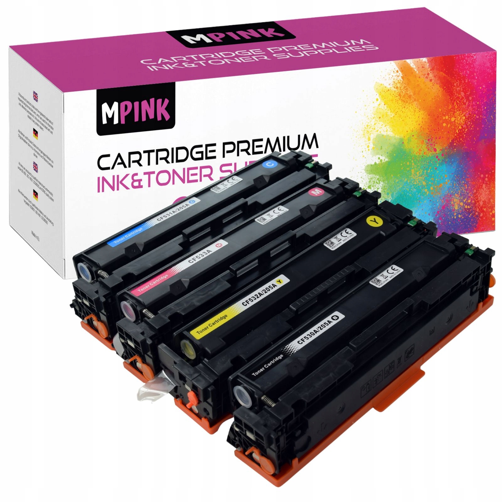 Toner pro Hp CF530A CF531A CF532A CF533A Color LaserJetPro Mfp M180n M181fw