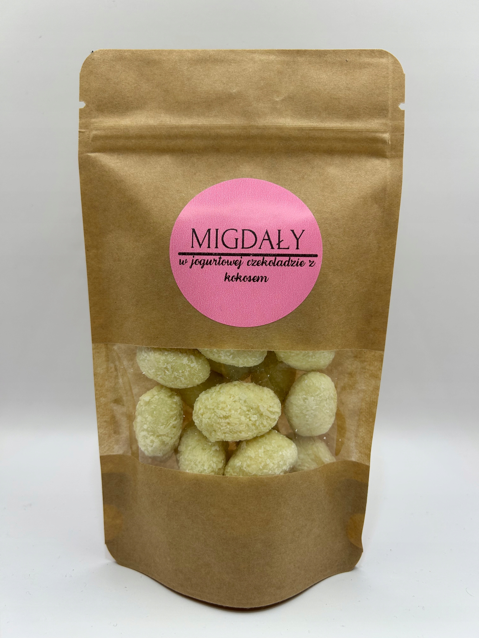Mandle V Jogurtové Čokoládě S Kokosem 2,5 Kg, Ořechy V Čokoládě