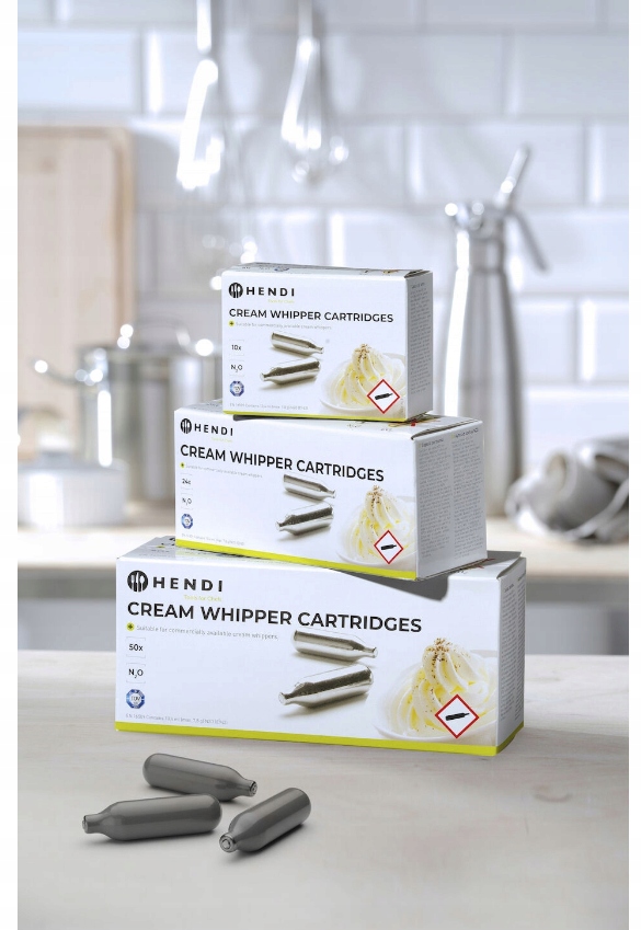 Naboje do syfonu HENDI 50 szt. - uniwersalne Marka Hendi