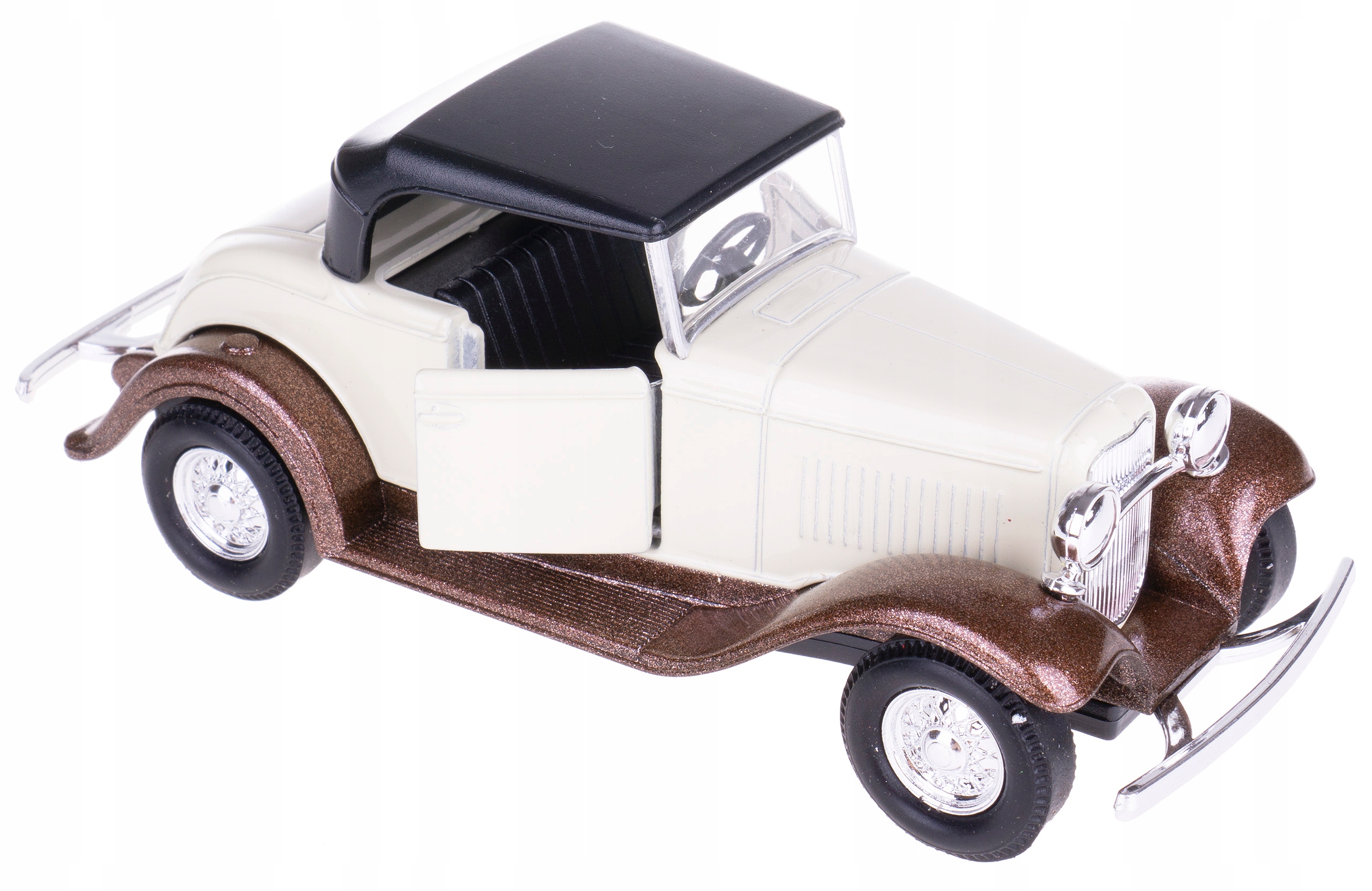

Ford Roadster Model Metalowy Welly 1:34/39 Kremowy