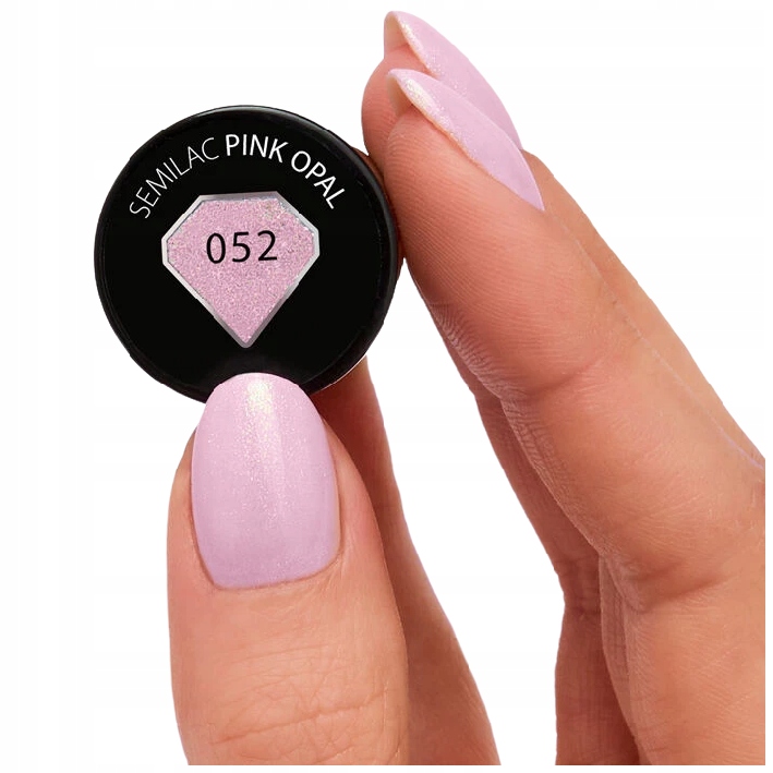 SEMILAC 052 Pink Opal UV LED Lakier Hybrydowy 7ml Marka Semilac