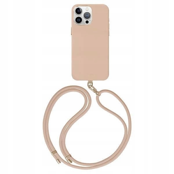 Etui Uniq Coehl Muse Magnetic Charging do iPhone 15 Pro Max beżowe