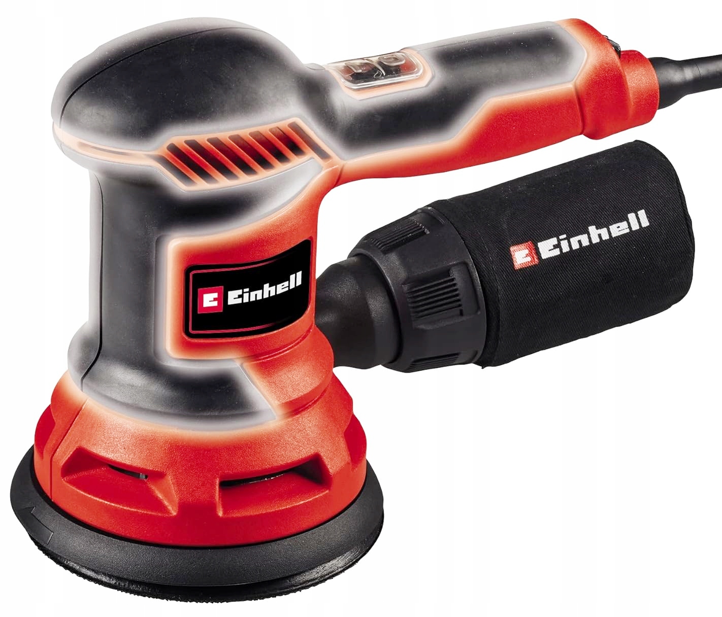 SZLIFIERKA MIMOŚRODOWA Z REGULACJA OBROTÓW DO DREWNA PLASTIKU METALU 125MM Marka Einhell